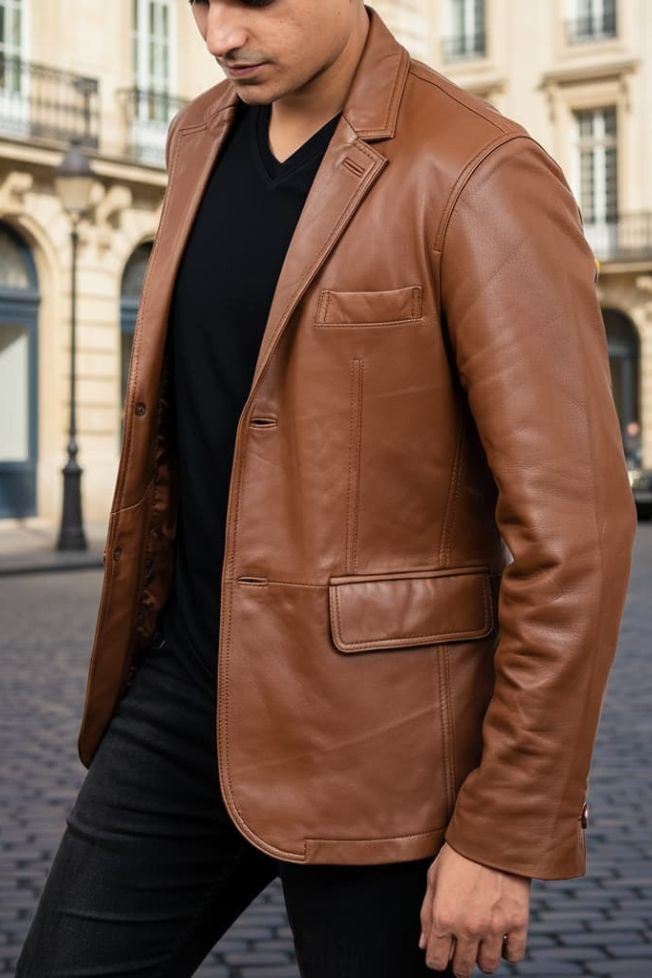 Leather Blazers