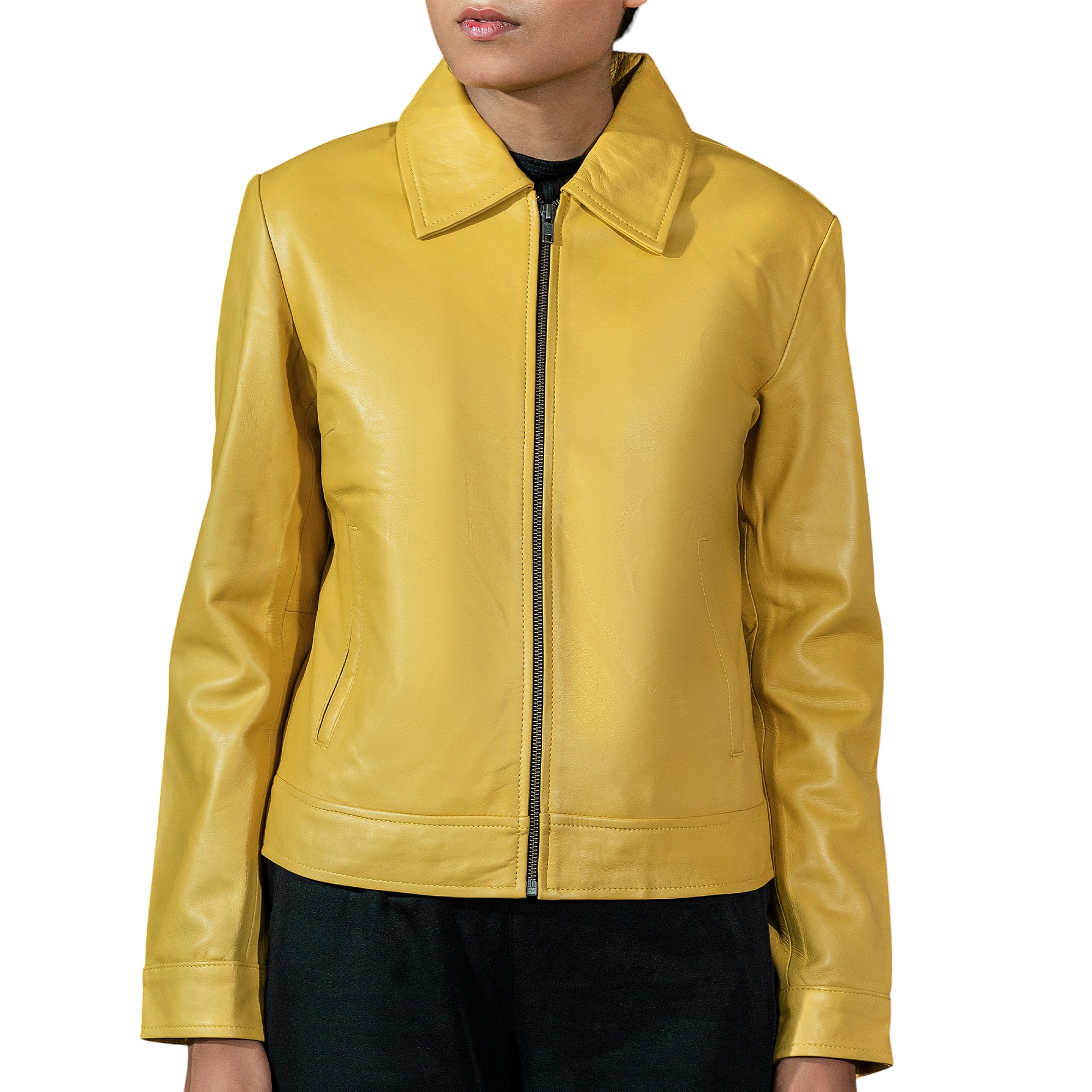 Women’s Classic Polo Collar Jacket
