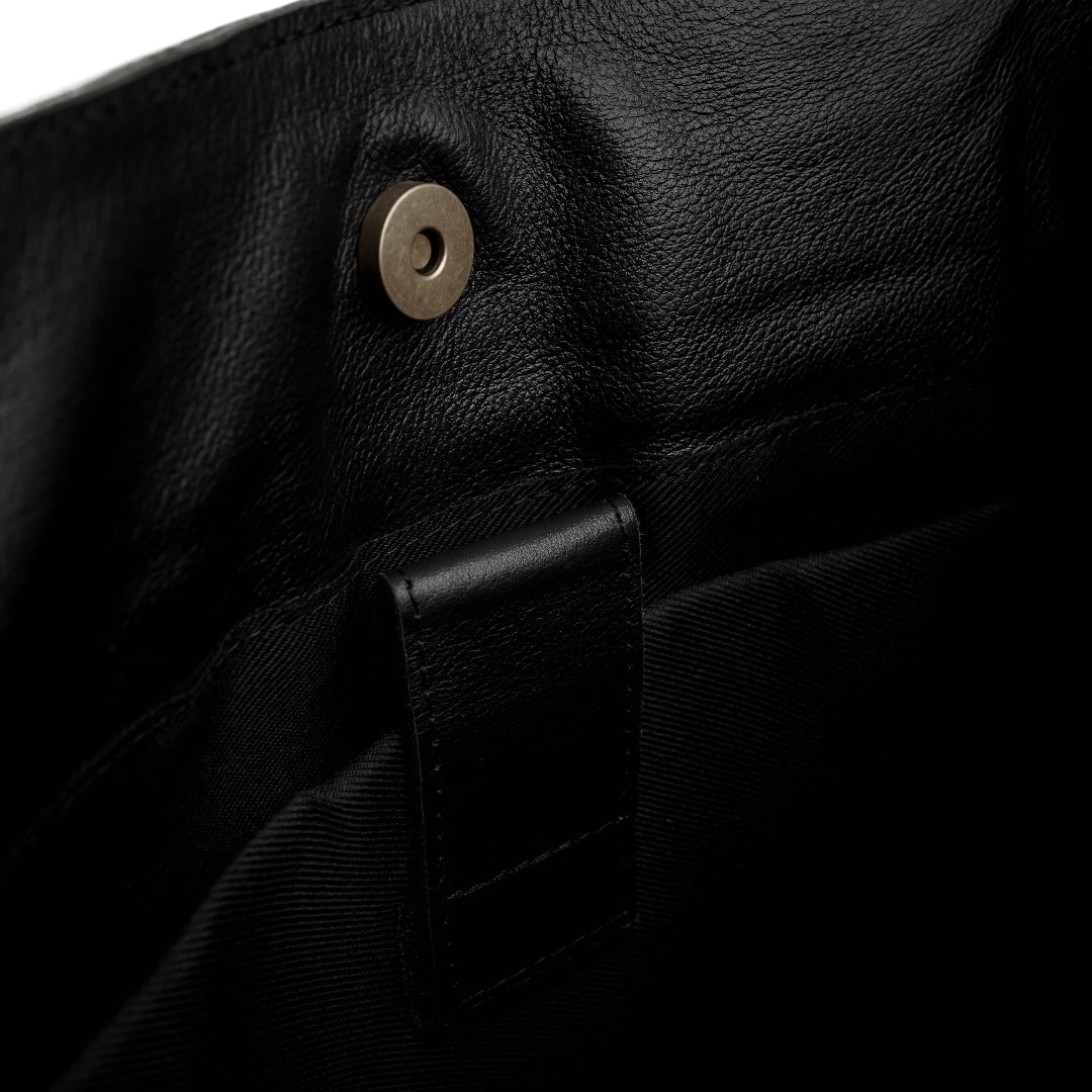Nomad Vintage Leather Backpack - Black