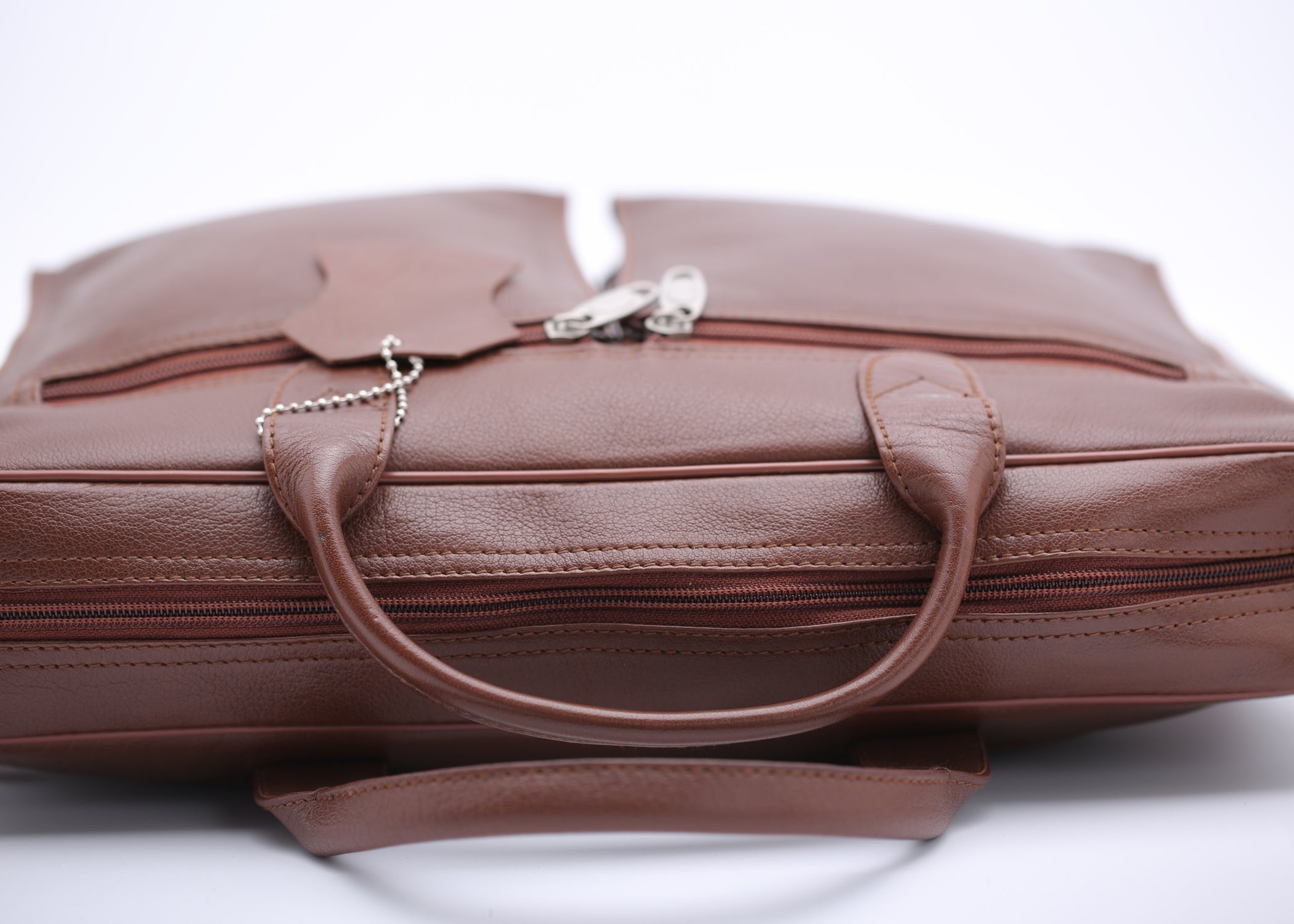 The Ultimate Tan Leather Briefcase Bag