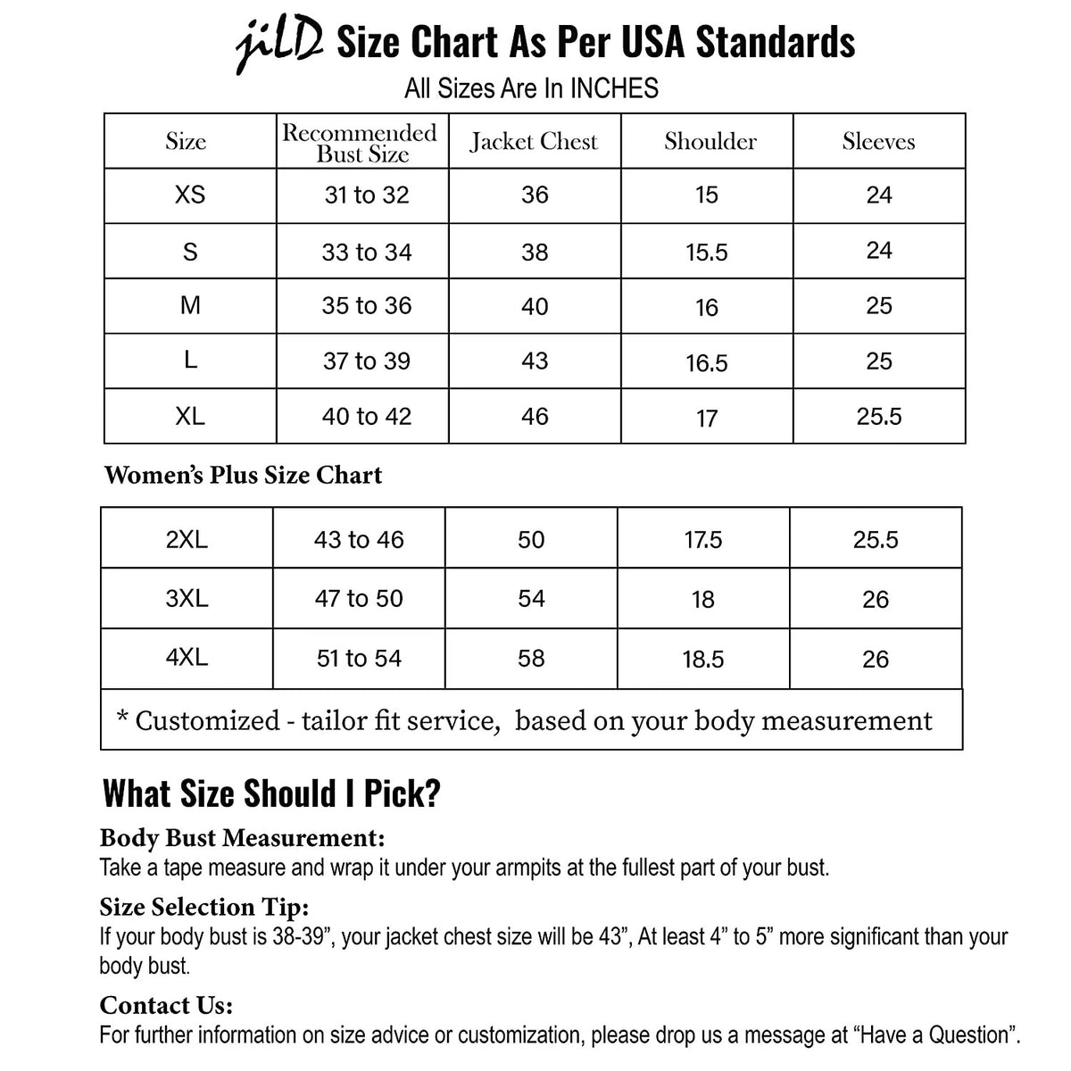 Size Guides