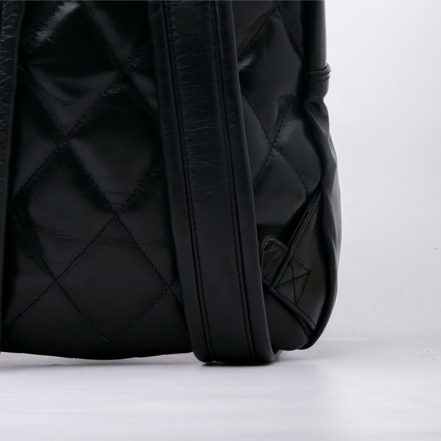 Quilted Leather Backpack