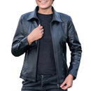 Classic Women’s Real Leather Jacket