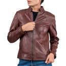 Womens Casual Leather Jacket