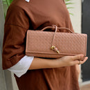 The Knot Handwoven Clutch