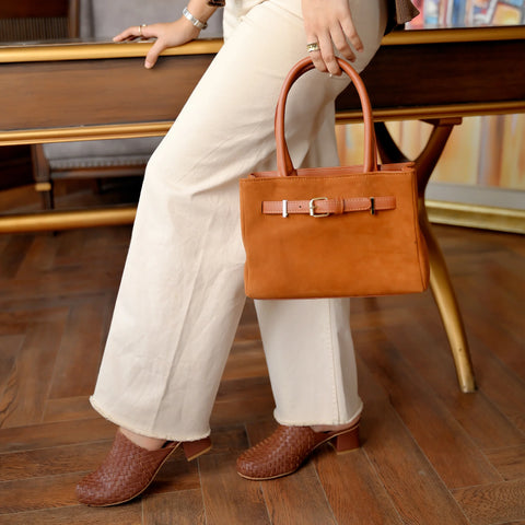 Espresso Suede Bag