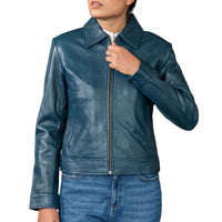 Women’s Classic Polo Collar Jacket
