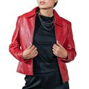 Women’s Classic Polo Collar Jacket
