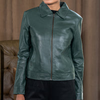 Women’s Classic Polo Collar Jacket