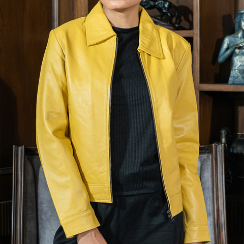 Women’s Classic Polo Collar Jacket