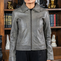 Women’s Classic Polo Collar Jacket
