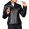 skinny black leather 
