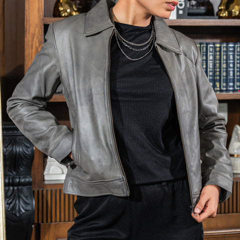 Women’s Classic Polo Collar Jacket