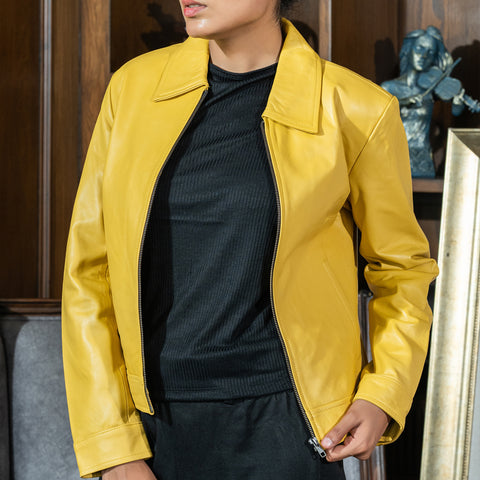 Women’s Classic Polo Collar Jacket