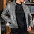 Women’s Classic Polo Collar Jacket