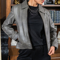 Women’s Classic Polo Collar Jacket