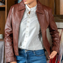 Women’s Classic Polo Collar Jacket