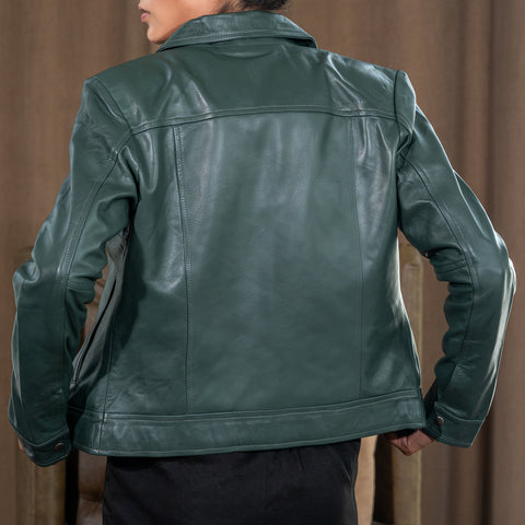 Women’s Classic Polo Collar Jacket