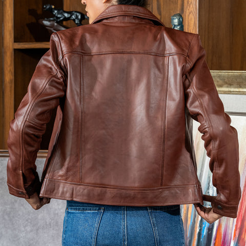 Women’s Classic Polo Collar Jacket