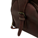 The Weekender Travel Leather Duffle Bag-Midnight Brown
