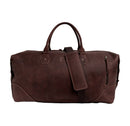 The Weekender Travel Leather Duffle Bag-Tan Brown