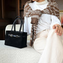 Espresso Suede Bag