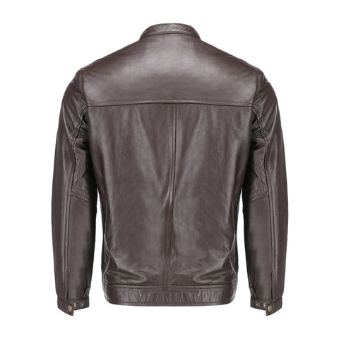 Mens Pure Sheep Leather Jacket