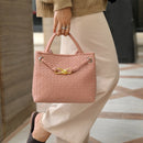 Eight Handwoven Womens Leather Bag
