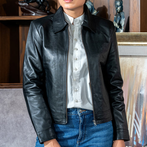 Women’s Classic Polo Collar Jacket