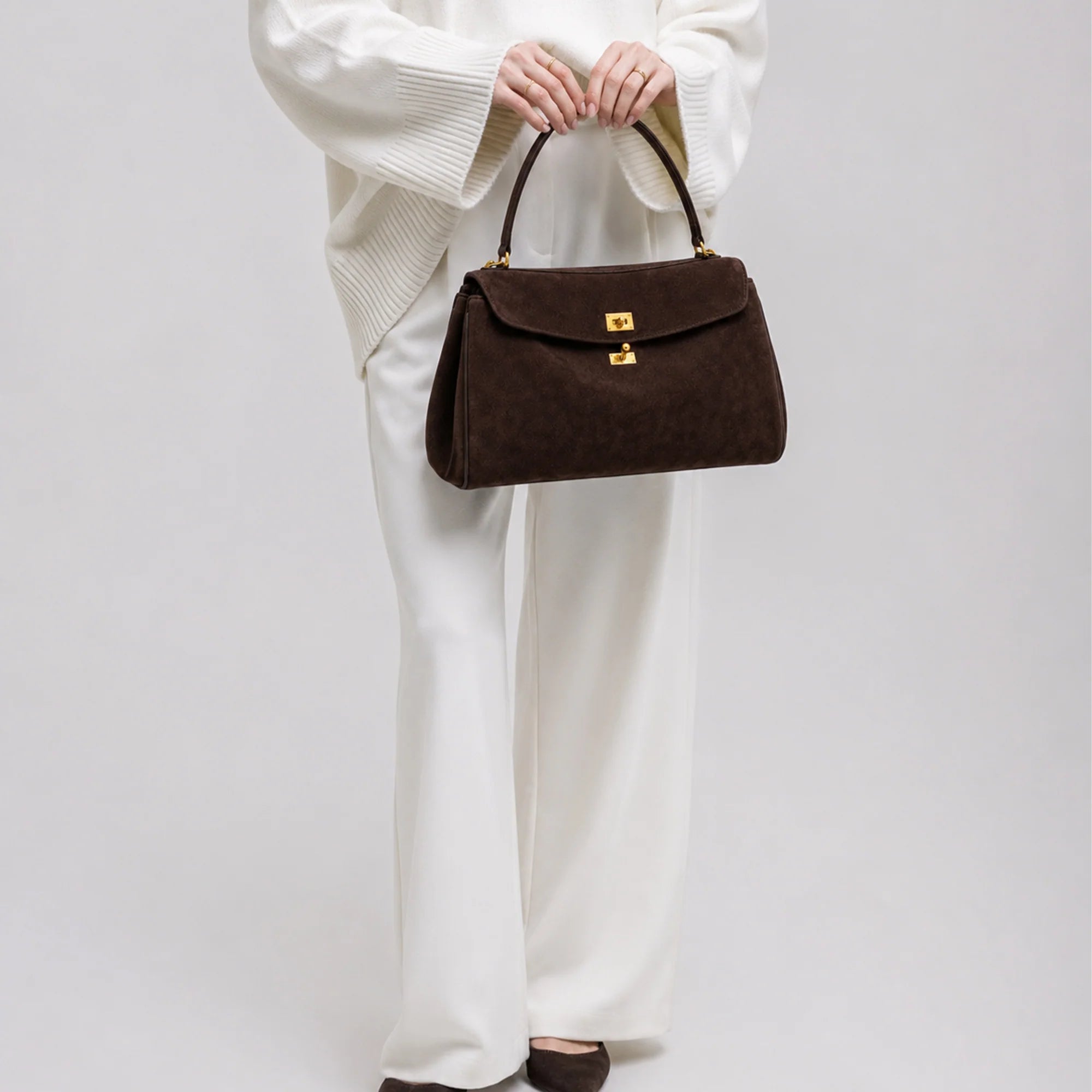 The Charlotte | Suede Bag