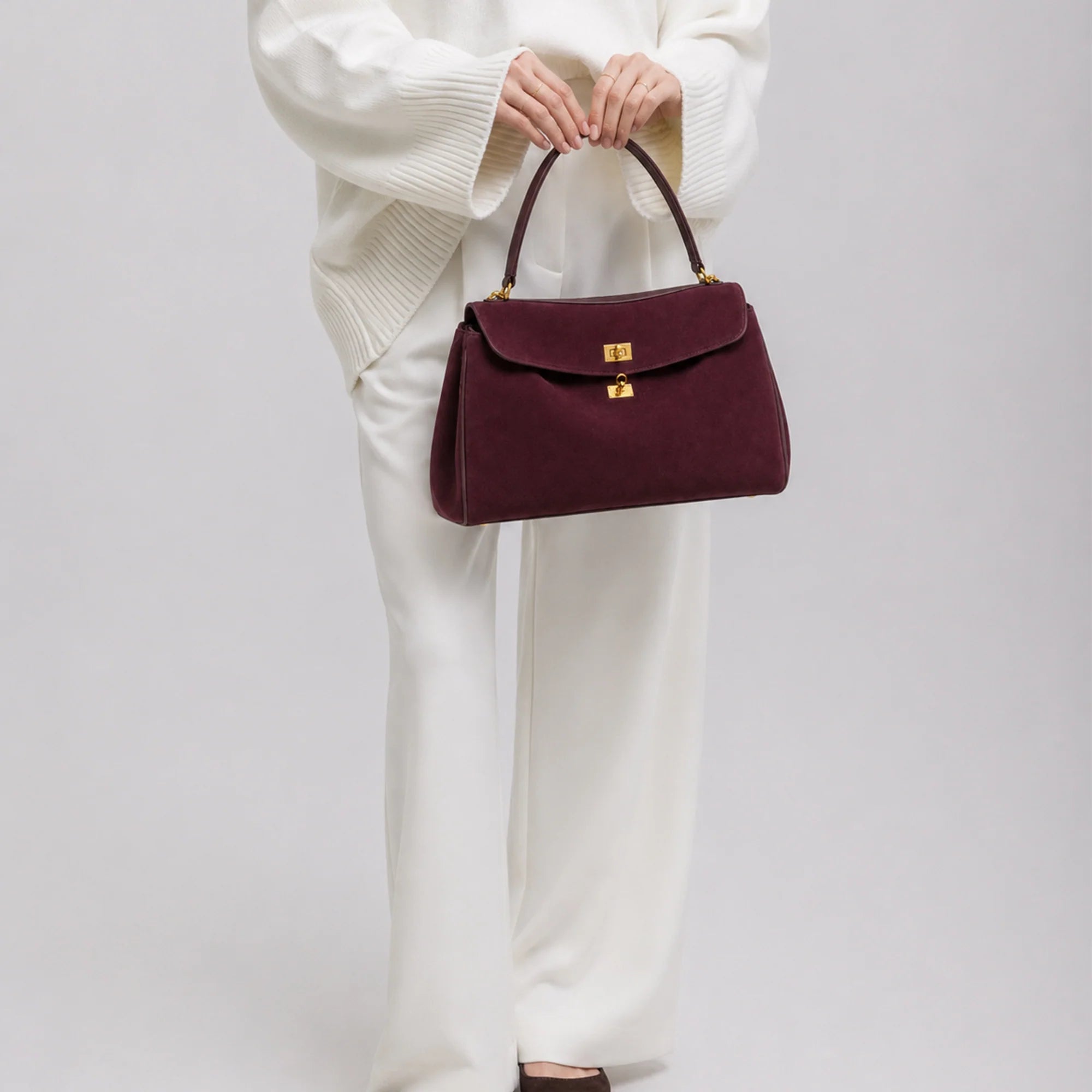The Charlotte | Suede Bag