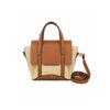 Jute Charm Flapover Bag