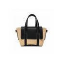 Jute Charm Flapover Bag