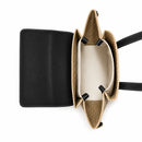 Jute Charm Flapover Bag