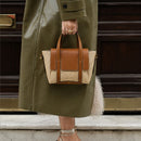 Jute Charm Flapover Bag