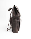 Nomad Vintage Leather Backpack - Dark Brown