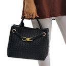 Eight Handwoven Womens Leather Bag