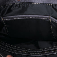 Everyday Womens Graphite Grey Leather Zipper Tote Bag