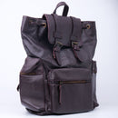 Chestnut Leather Backpack Travel Laptop Office Bag