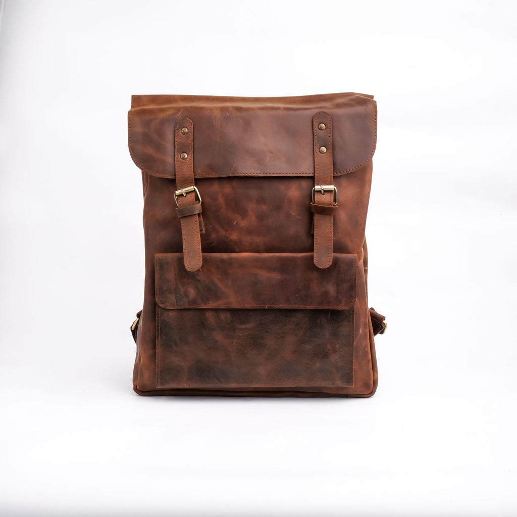 Tostalgic Clothing Leather backpac