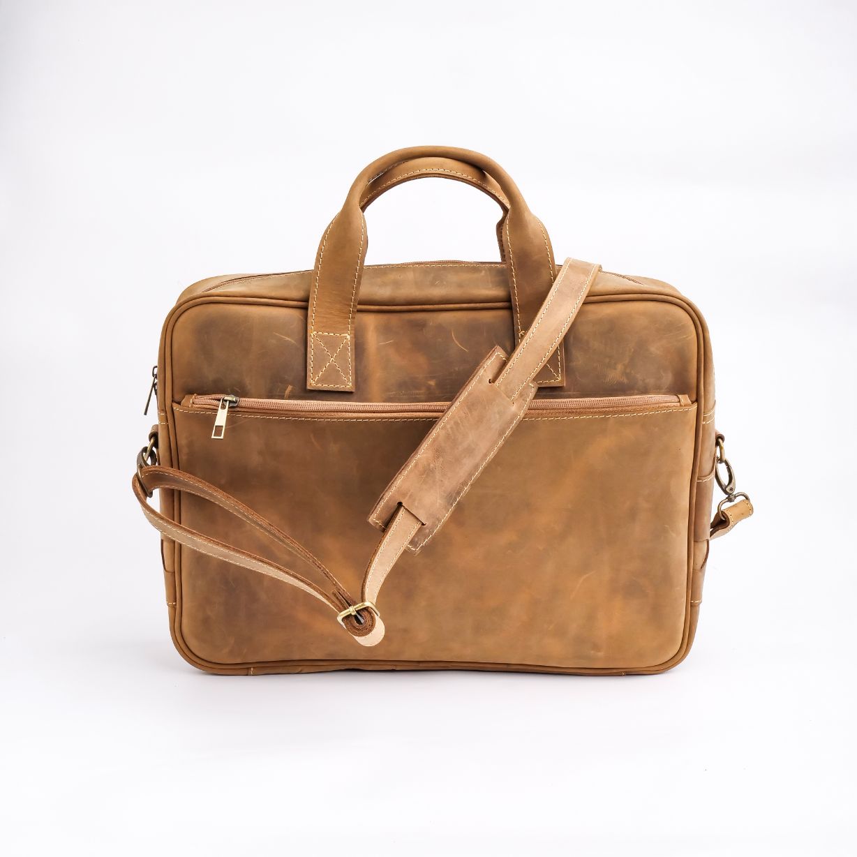 pure leather laptop bags