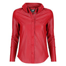 Women's Leather Shirt – Perfect for Casual Wear


