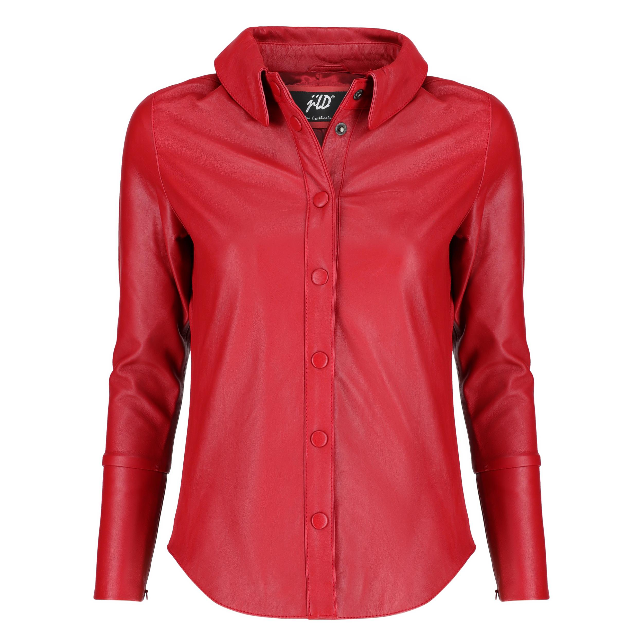 Women's Leather Shirt – Perfect for Casual Wear

