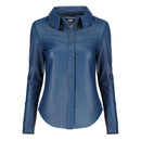 Women’s Casual Leather Top – Soft and Stylish

