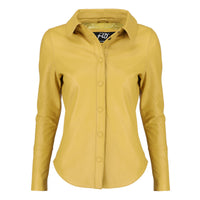 Women's Casual Leather Shirt – Fashionable and Versatile


