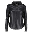 Casual Leather Shirt for Women – Premium Quality

