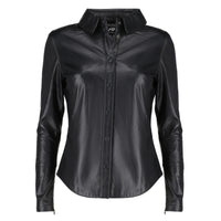 Casual Leather Shirt for Women – Premium Quality

