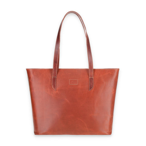 The Classic Womens Leather Tote Bag