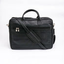 The Ultimate Black Leather Briefcase Bag