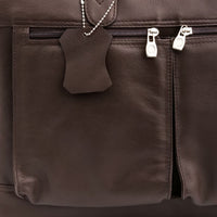 The Ultimate Dark Brown Leather Briefcase Bag